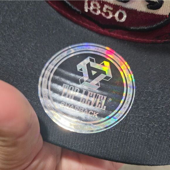 Top Level California 1850 Snapback Baseball Cap NWT - Picture 7 of 11
